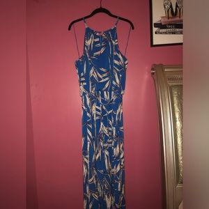 London Times Halter Top Jumpsuit